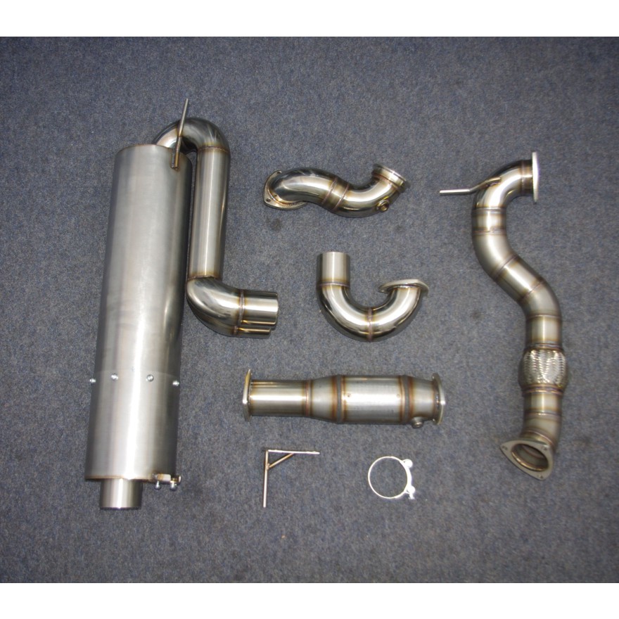 76 mm (3") Sportauspuff - Komplettanlage für Speedster Turbo